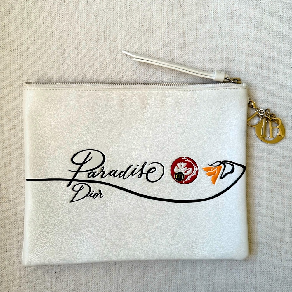 Authentic Christian Dior envelope clutch.